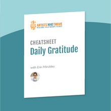 Load image into Gallery viewer, Cheatsheet: Daily Gratitude
