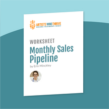 Load image into Gallery viewer, Worksheets: Monthly Sales Pipeline

